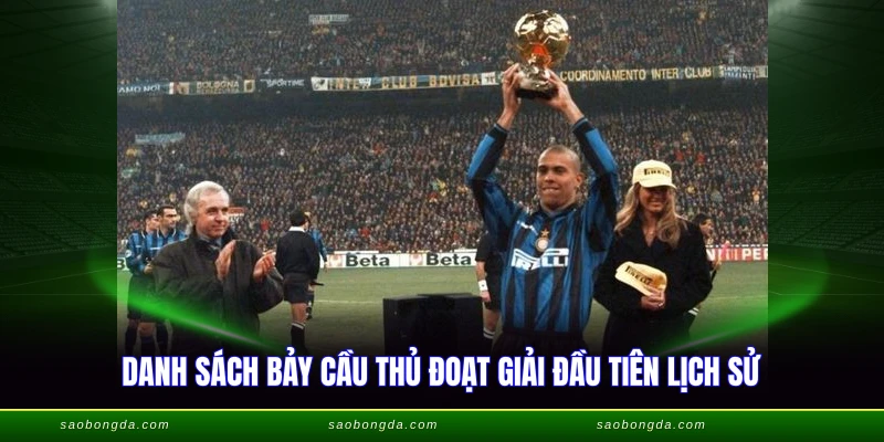 Siêu Quả Bóng Vàng Đầu Tiên - Stanley Matthews 1956 2 Danh sách bảy cầu thủ đoạt giải đầu tiên lịch sử