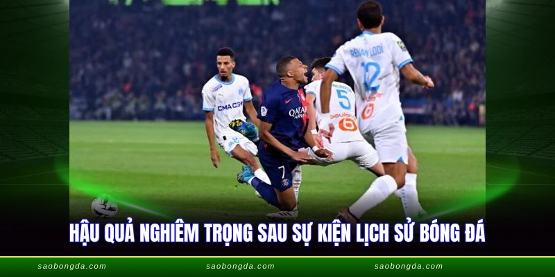 Trận Bóng Đá Nhiều Bàn Thắng Nhất - Kỷ Lục 149 Bàn 3 Hậu quả nghiêm trọng sau sự kiện lịch sử bóng đá