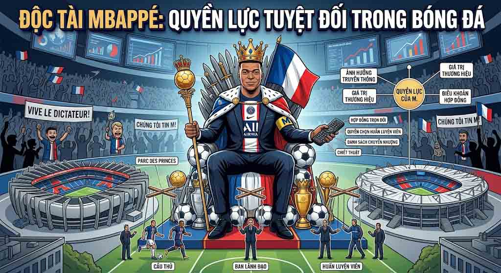 Độc tài Mbappe là gì? Nguồn gốc biệt danh gây tranh cãi 1 Độc tài Mbappe là gì?