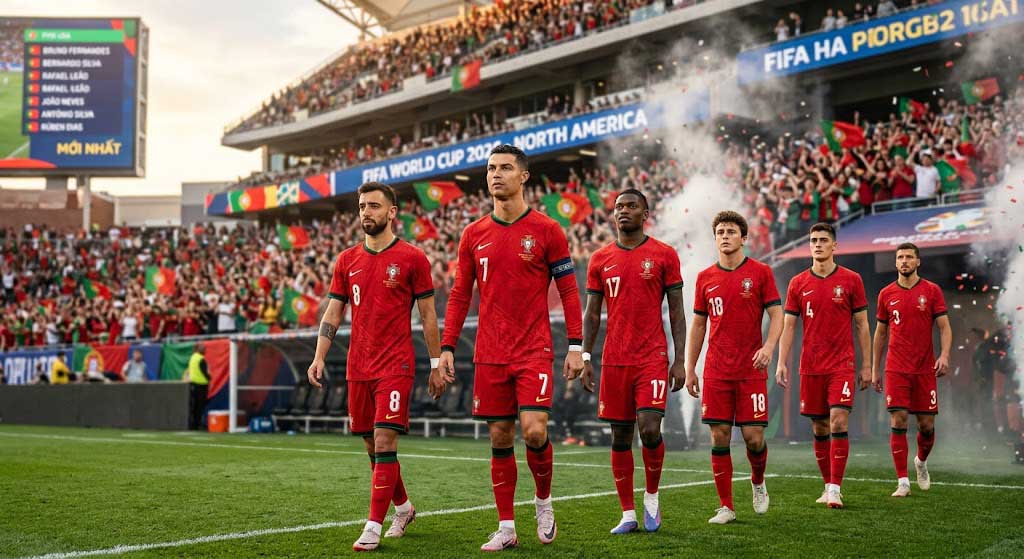 Đội hình Bồ Đào Nha World Cup 2026 mới nhất gồm những ai?