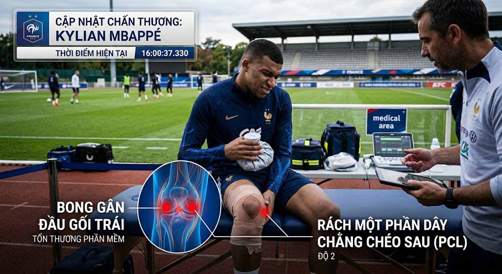 Mbappe Chấn Thương Gì? Cập Nhật Các Chấn Thương Mới Nhất 1 Mbappe chấn thương gì ở thời điểm hiện tại?