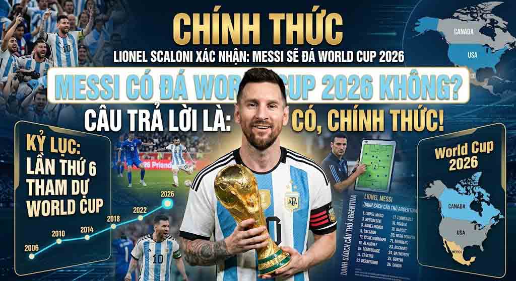 Messi Có Đá World Cup 2026 Không? Cập Nhật Mới Nhất 1 Messi có đá World Cup 2026 không?