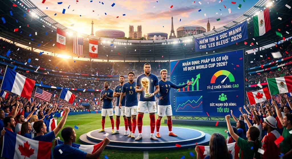 Nhận định Pháp có cơ hội vô địch World Cup 2026 không?