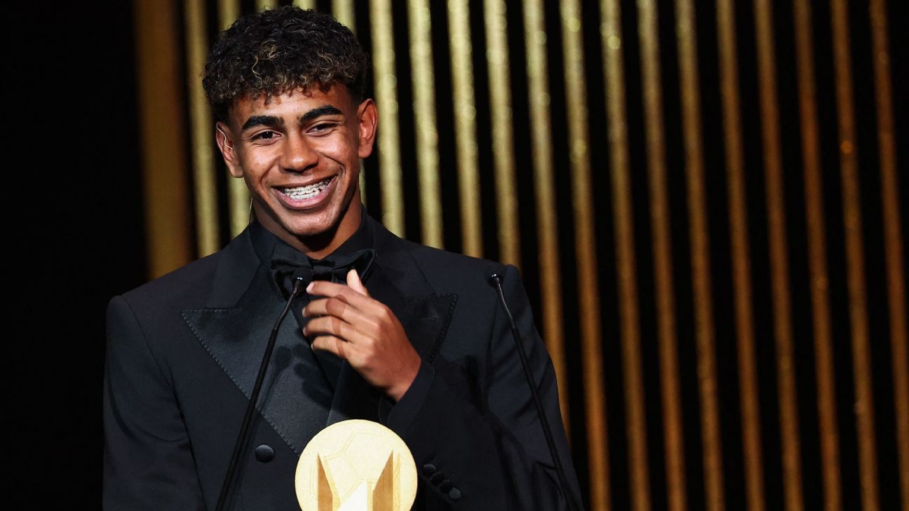 Lamine Yamal có bao nhiêu Quả bóng Vàng? Thành tích Cầu Thủ 2 Hành trình của Lamine Yamal tại giải thưởng Ballon d'Or